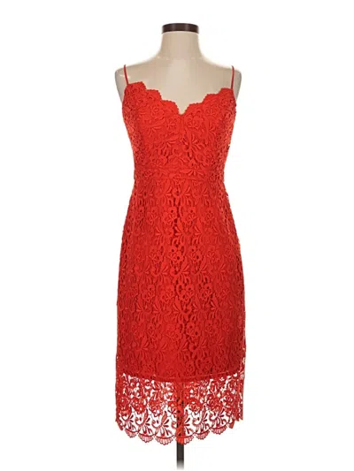Pre-owned Jcrew Cocktail Dress In Red