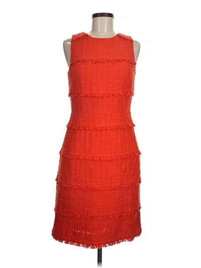 Pre-owned Jcrew Cocktail Dress In Red