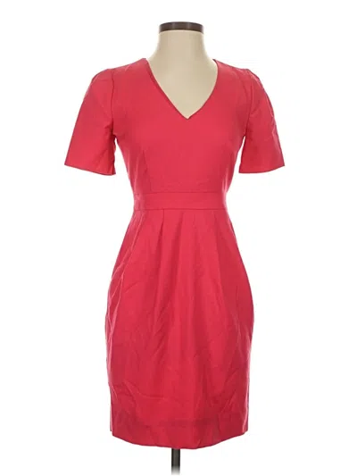 Pre-owned Jcrew Cocktail Dress In Red