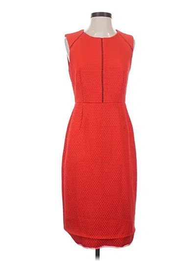 Pre-owned Jcrew Cocktail Dress In Red