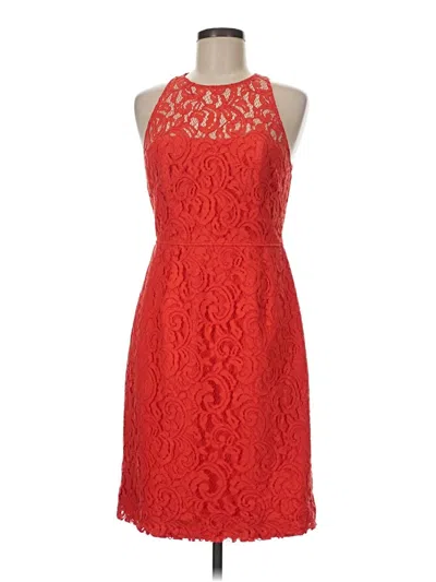 Pre-owned Jcrew Cocktail Dress In Red