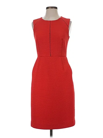 Pre-owned Jcrew Cocktail Dress In Red