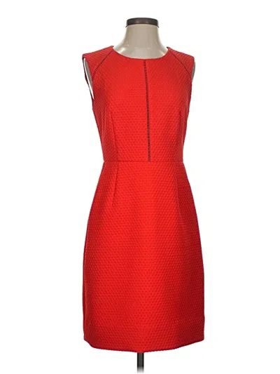 Pre-owned Jcrew Cocktail Dress In Red