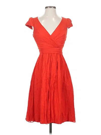Pre-owned Jcrew Cocktail Dress In Red