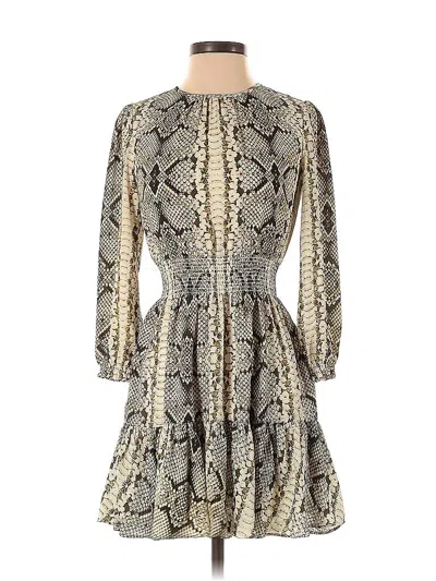 Pre-owned Jcrew Cocktail Dress In Silver