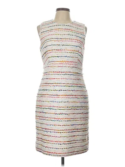 Pre-owned Jcrew Cocktail Dress In Silver
