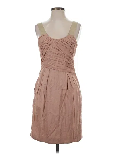 Pre-owned Jcrew Cocktail Dress In Tan