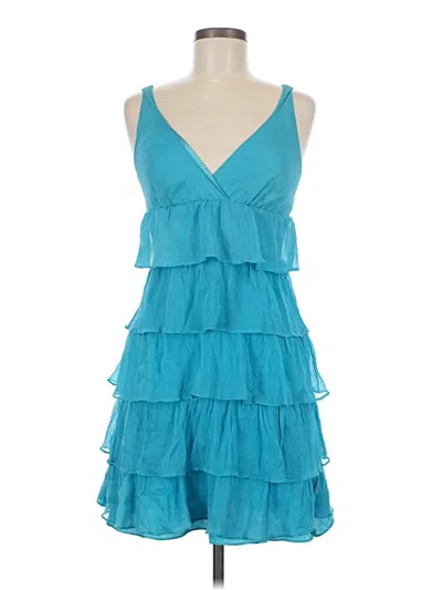 Pre-owned Jcrew Cocktail Dress In Teal