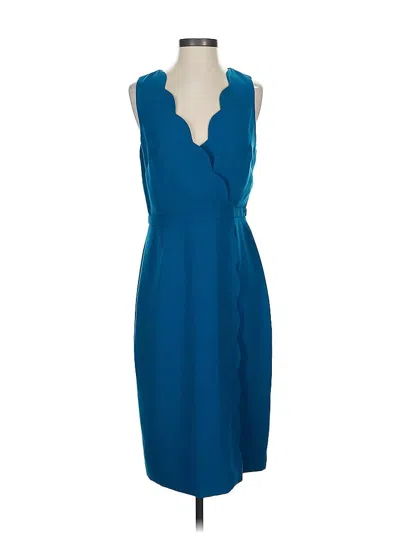 Pre-owned Jcrew Cocktail Dress In Teal