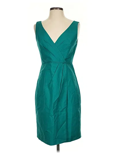 Pre-owned Jcrew Cocktail Dress In Teal