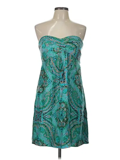 Pre-owned Jcrew Cocktail Dress In Teal