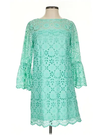 Pre-owned Jcrew Cocktail Dress In Teal