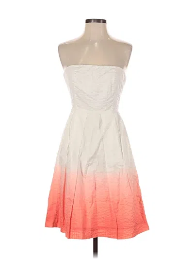 Pre-owned Jcrew Cocktail Dress In White