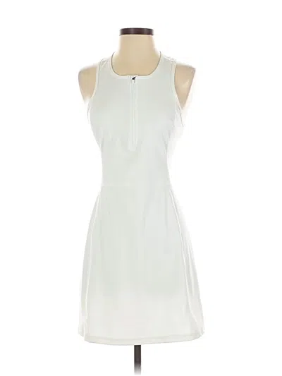 Pre-owned Jcrew Cocktail Dress In White