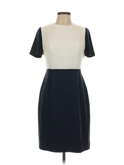 Pre-owned Jcrew Cocktail Dress In White