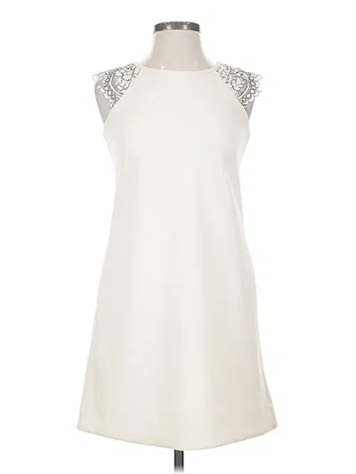 Pre-owned Jcrew Cocktail Dress In White