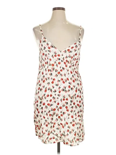 Pre-owned Jcrew Cocktail Dress In White