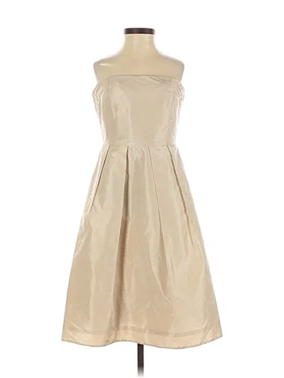Pre-owned Jcrew Cocktail Dress In White