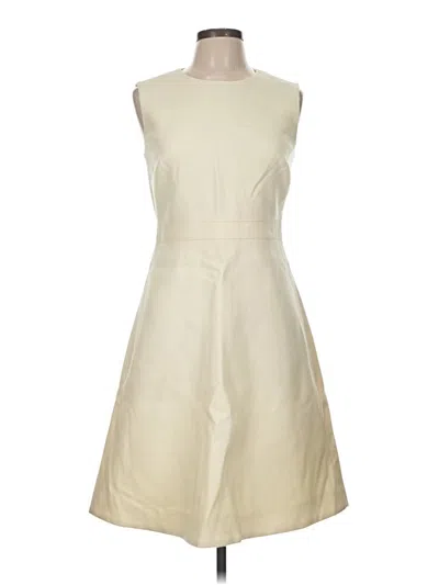 Pre-owned Jcrew Cocktail Dress In White
