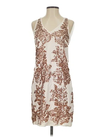 Pre-owned Jcrew Cocktail Dress In White
