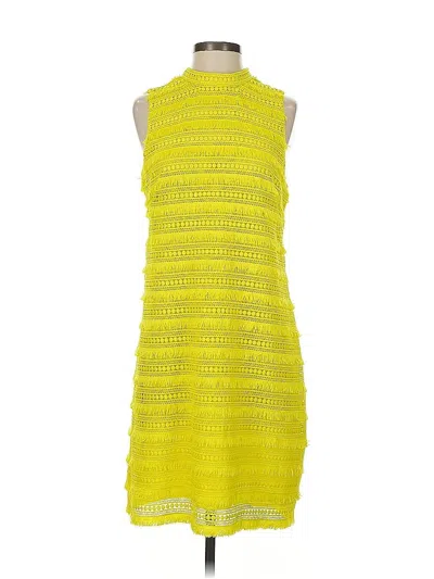Pre-owned Jcrew Cocktail Dress In Yellow