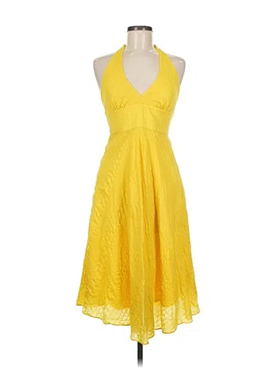 Pre-owned Jcrew Cocktail Dress In Yellow