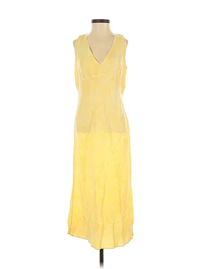 Pre-owned Jcrew Cocktail Dress In Yellow