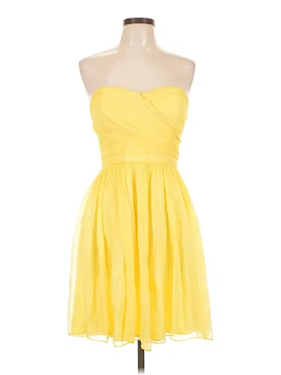 Pre-owned Jcrew Cocktail Dress In Yellow