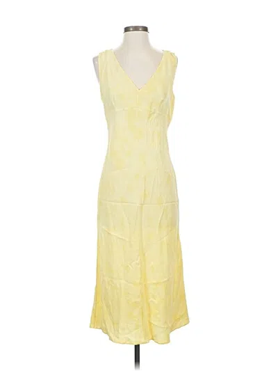 Pre-owned Jcrew Cocktail Dress In Yellow
