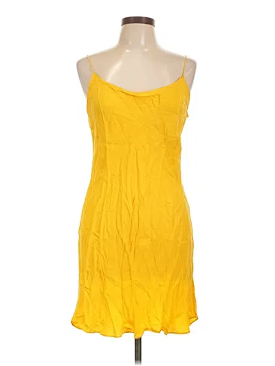 Pre-owned Jcrew Cocktail Dress In Yellow
