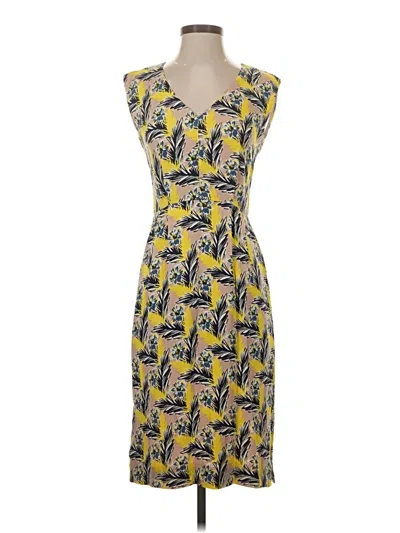 Pre-owned Jcrew Cocktail Dress In Yellow