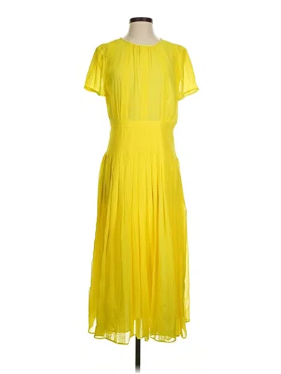 Pre-owned Jcrew Cocktail Dress In Yellow