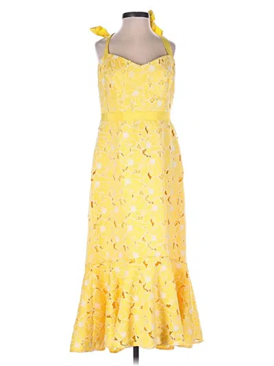 Jcrew Cocktail Dress In Yellow