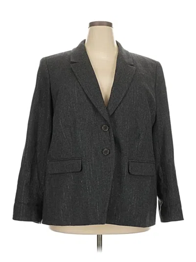 Pre-owned J.crew Collection Blazer Jacket In Gray