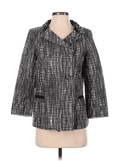 Pre-owned J.crew Collection Blazer Jacket In Gray