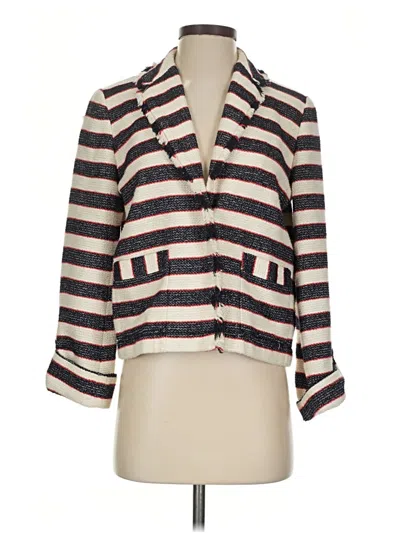 Pre-owned J.crew Collection Blazer Jacket In Ivory