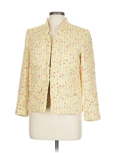 Pre-owned J.crew Collection Blazer Jacket In Yellow