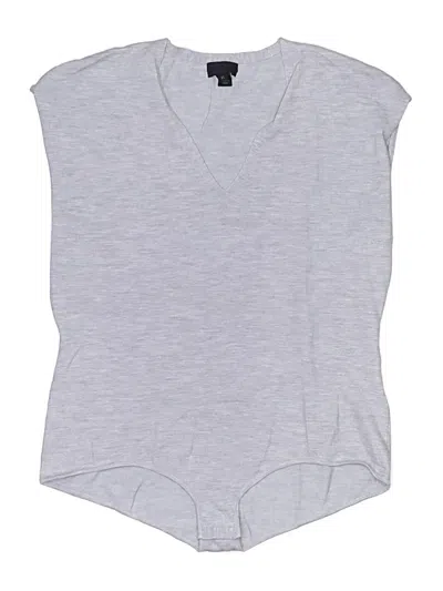 Pre-owned J.crew Collection Bodysuit In Gray