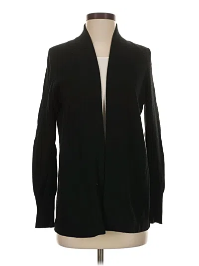 Pre-owned J.crew Collection Cardigan Sweater In Black