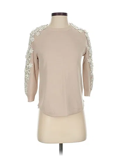 Pre-owned J.crew Collection Cardigan Sweater In Brown