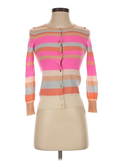 Pre-owned J.crew Collection Cardigan Sweater In Pink