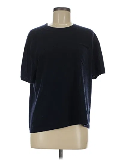 Pre-owned J.crew Collection Cashmere Cardigan Sweater In Blue