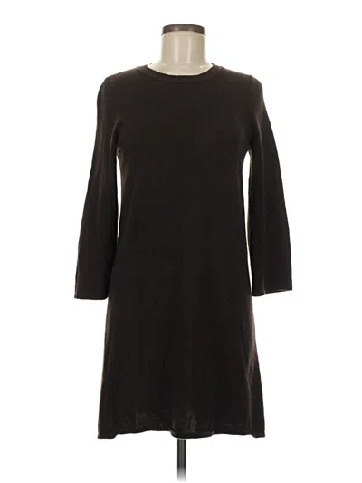 Pre-owned J.crew Collection Cashmere Pullover Sweater In Black