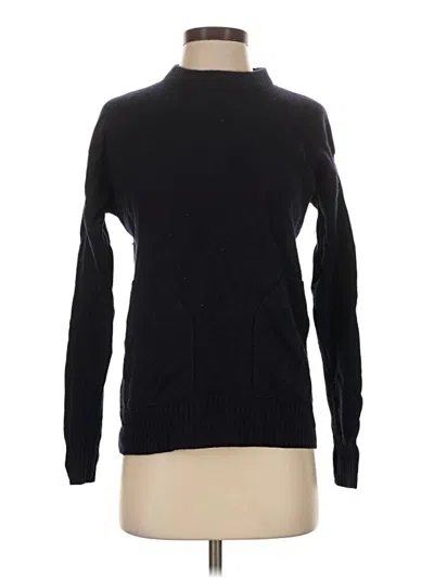 Pre-owned J.crew Collection Cashmere Pullover Sweater In Black