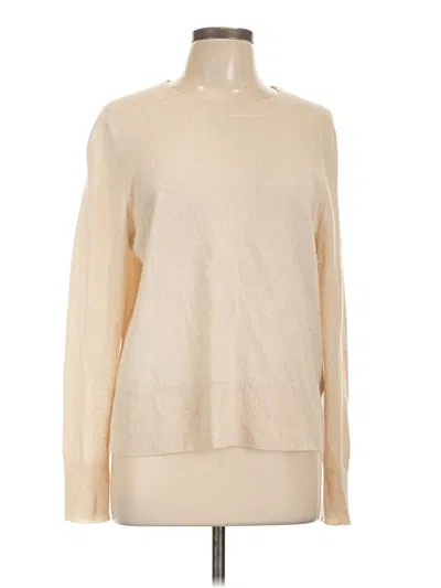 Pre-owned J.crew Collection Cashmere Pullover Sweater In Brown