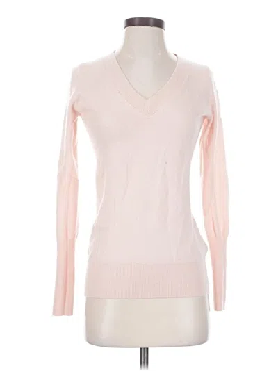 Pre-owned J.crew Collection Cashmere Pullover Sweater In Pink
