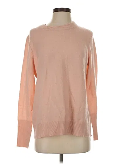 Pre-owned J.crew Collection Cashmere Pullover Sweater In Tan