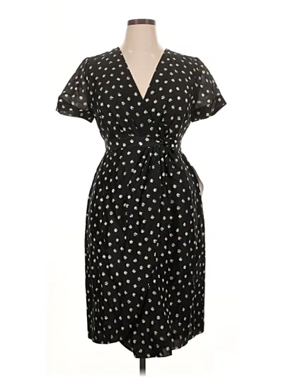 Pre-owned J.crew Collection Casual Dress In Black