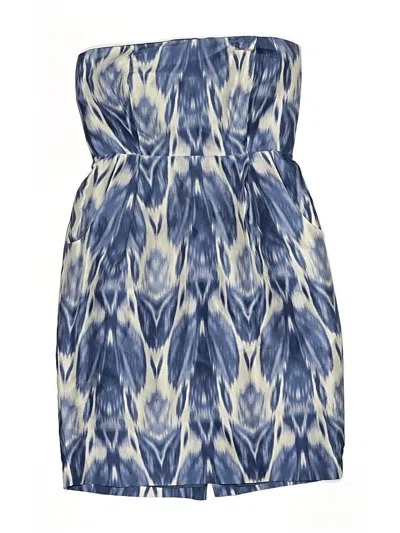 Pre-owned J.crew Collection Casual Dress In Blue