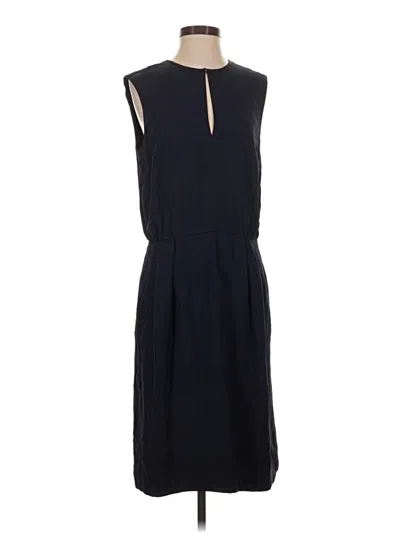 Pre-owned J.crew Collection Casual Dress In Blue